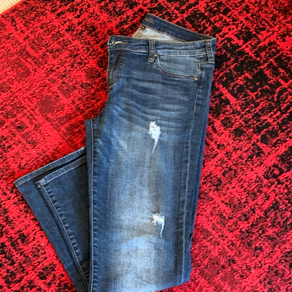 Catherine boyfriend jeans, medium/dark wash